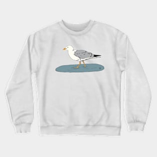 Just a Seagull minding it's own business. Crewneck Sweatshirt